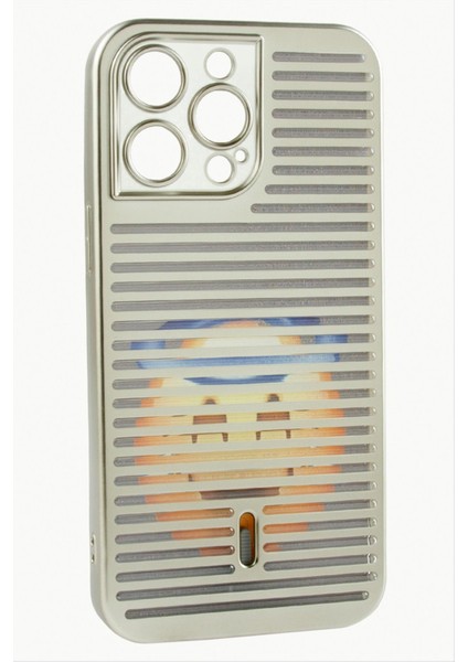 iPhone 15 Pro Max Desenli Lüx Silikon Kılıf