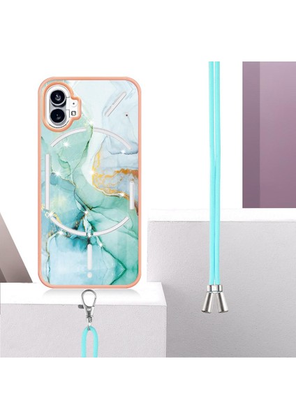 Nothing Kılıf Telefon 1 Anti-Scratch Yumuşak Crossbody Kordon Askısı Mermer (Yurt Dışından) fırsatları