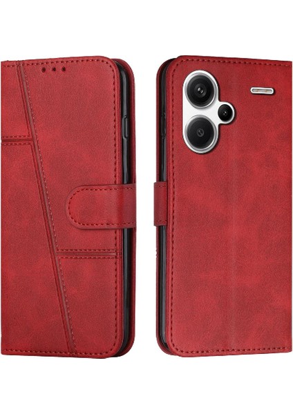 Uyumlu Xiaomi Redmi Not 13 Pro Artı Cüzdan Durumda (Yurt Dışından)