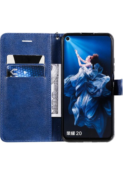 Kart Yuvası Klasik Düz Renk Iş ile Onur 20/20 Pro Için Flip Case (Yurt Dışından) indirimleri