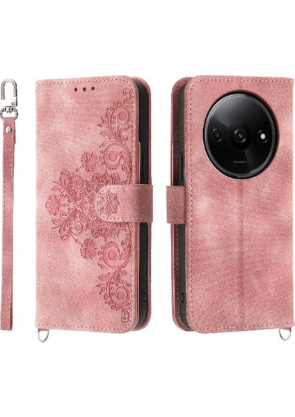 Xiaomi Redmi A3 Çoklu Kredi Kartı Yuvaları Için Flip Case Darbeye (Yurt Dışından)