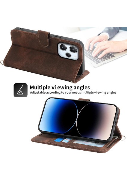Xiaomi Redmi Için Flip Case 12 4g Bileklik Kabartmalı Darbeye Çoklu (Yurt Dışından) indirimleri