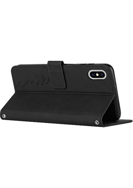 Uyumlu iphone Xs Max Cüzdan Kılıfı (Yurt Dışından)