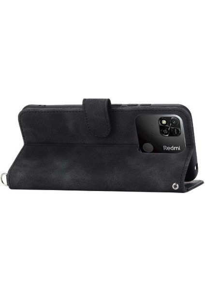 Xiaomi Redmi 12C Kabartmalı Darbeye Dayanıklı Çoklu Kredi Kartı Için Flip Case (Yurt Dışından) fırsatları