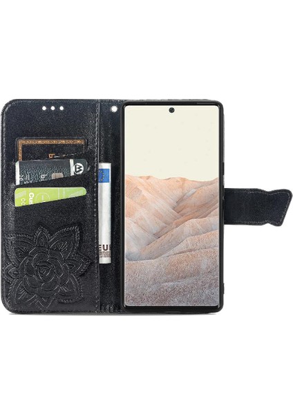Google Pixel 6 Pro Cüzdan Kanat Iş Çok Renkli Kelebek Için Kılıf (Yurt Dışından) fırsatları