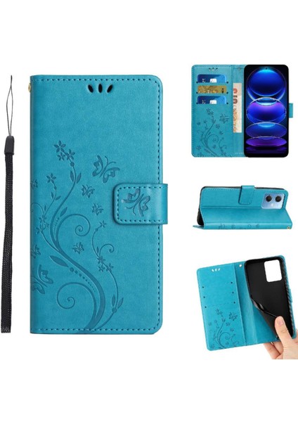 Xiaomi Redmi Not 12 4g Pu Deri Manyetik Kapatma Kartı Için Filp Durumda (Yurt Dışından)