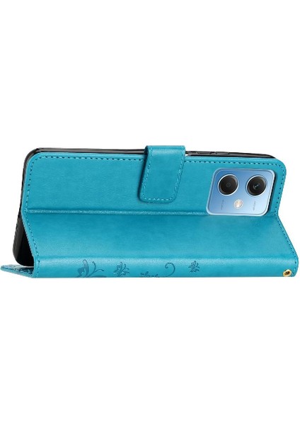 Xiaomi Redmi Not 12 4g Pu Deri Manyetik Kapatma Kartı Için Filp Durumda (Yurt Dışından)