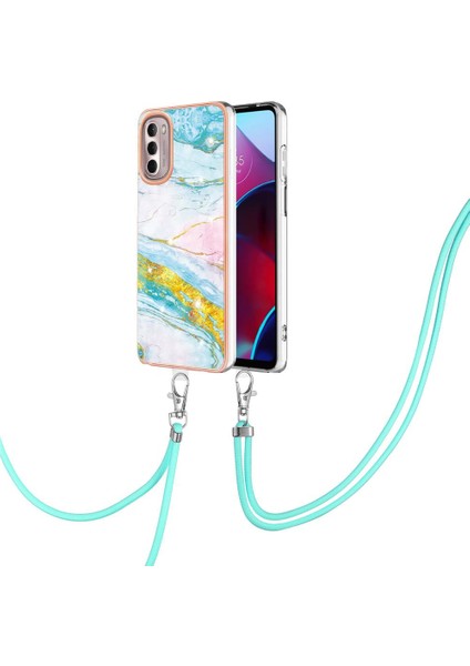 Motoroal Moto G Stylus 2022 4g Crossbody Kordon Askısı Tampon Için Kılıf (Yurt Dışından)