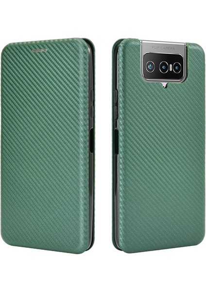 Zenfone 7 Pro ZS671K Kart Ekleme Tam Koruma Deri Için Kılıf (Yurt Dışından)