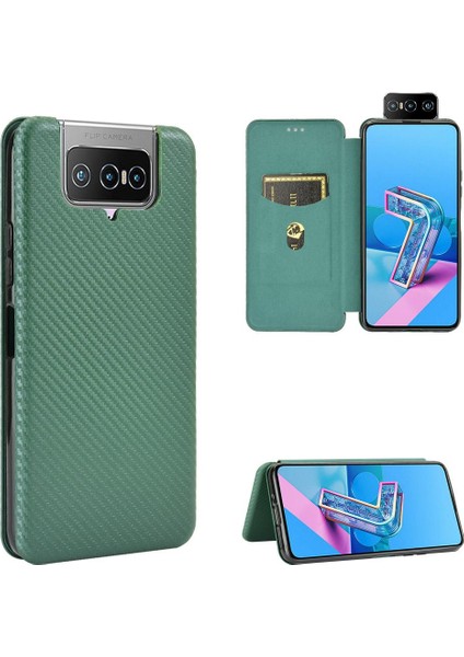 Zenfone 7 Pro ZS671K Kart Ekleme Tam Koruma Deri Için Kılıf (Yurt Dışından) modelleri