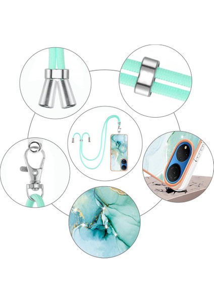 Onur X7 Mermer Tampon Crossbody Kordon Askısı Anti-Scratch Yumuşak (Yurt Dışından) modelleri