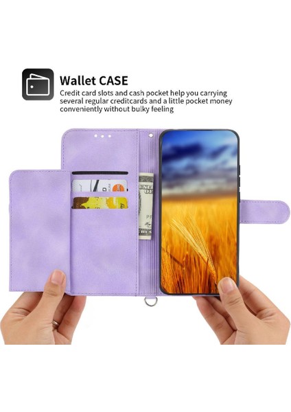 Xiaomi Redmi Not 12 Için Flip Case 4g Bileklik Çoklu Kredi Kartı Yuvaları (Yurt Dışından)