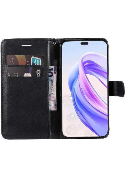 Onur X50I 5g Klasik Düz Renk Iş Cüzdan Telefon Için Flip Case (Yurt Dışından) indirimleri