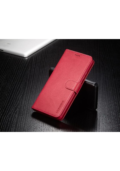 Huawei P40 Buzağı Doku Yatay Kapak Kılıf Için Tutucu ile (Yurt Dışından) modelleri