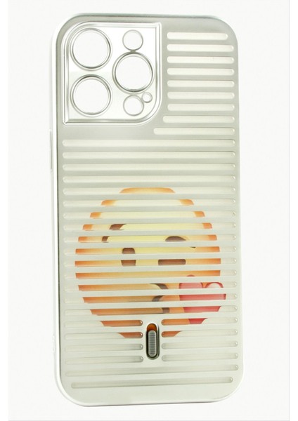 Apple iPhone 14 Pro Max Desenli Lüx Silikon Kılıf