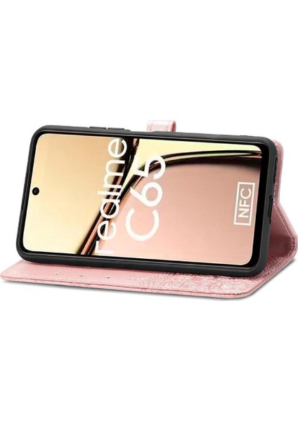 Realme C65 Için Flip Case Zarif Desen Basit Iş Kapak Kılıfı (Yurt Dışından) fiyatları