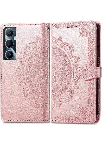 Realme C65 Için Flip Case Zarif Desen Basit Iş Kapak Kılıfı (Yurt Dışından) fırsatları