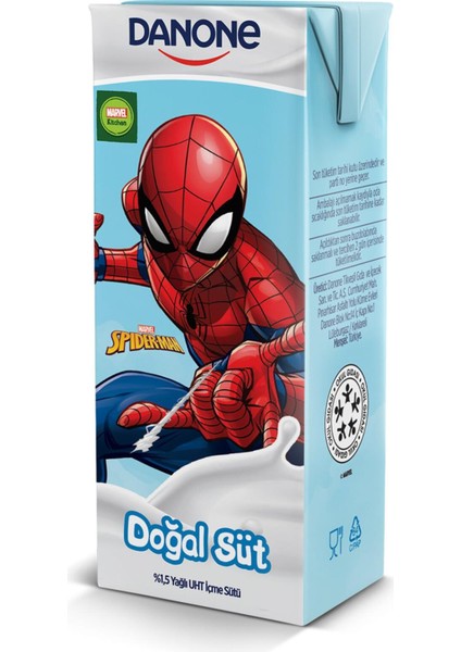 Doğal Süt 180 ml x 24 Adet