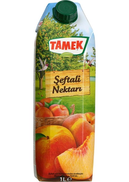 Şeftali Nektarı 1 lt x 6 Adet