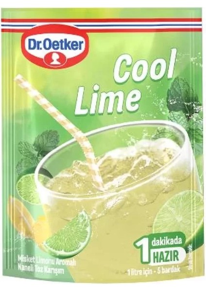 Toz Içecek Cool Lime 90 gr x 12 Adet