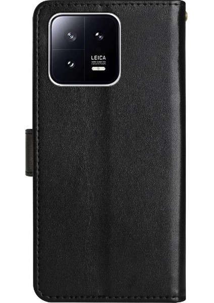 Xiaomi Redmi Not Için Filp Durumda 13 Pro 4g Kickstand Kart Tutucu Bilek Pu (Yurt Dışından) modelleri