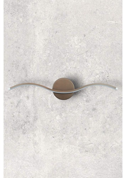 Diana Modern Tasarım Kahverengi Renk Gün Işığı Ledli Banyo - Mutfak - Salon LED Duvar Aplik fiyatları