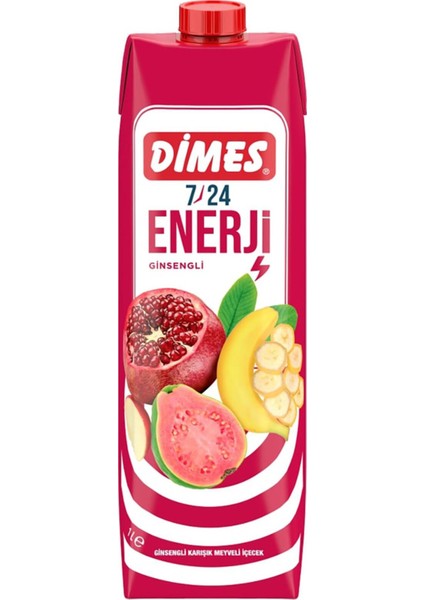 7/24 Enerji Karışık Meyveli Içecek 1 lt