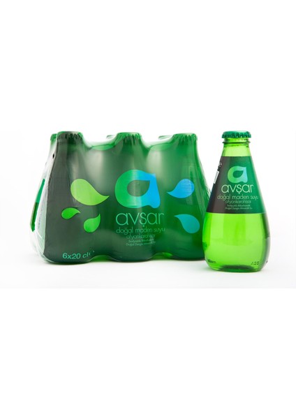 Doğal Maden Suyu Sade 200 ml x 6 Adet