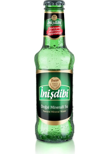 Inişdibi Doğal Maden Suyu 200 ml x 24 Adet