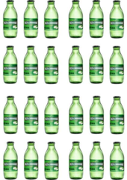 Çamlık Elma Aromalı Maden Suyu 200 ml x 24 Adet