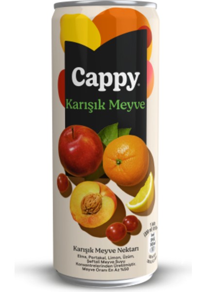 Bahçe Karışık Meyve Nektarı 330 ml