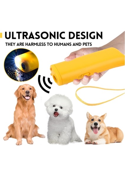 Ultrasonik Köpek Eğitmen Cihazı Elektronik Köpek Caydırıcı ve Uzaklaştırıcı