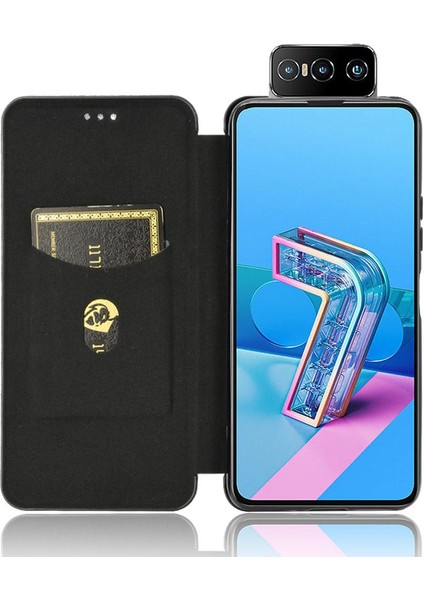 Asus Zenfone 7 ZS670KS Kart Ekleme Için Kılıf Tam Koruma Deri (Yurt Dışından) indirimleri