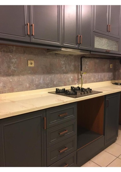 Mutfak Tezgah Üstü Mermer Desen Kendinden Yapışkanlı Folyo Kaplama 70CM x 100CM fiyatları