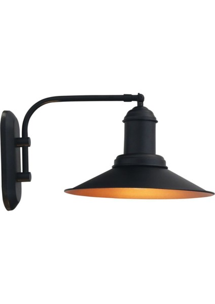 Retro Siyah Mafsallı Dekoratif Duvar Aplik Metal Hareketli Lamba Rustik Kuaför Salon Mutfak