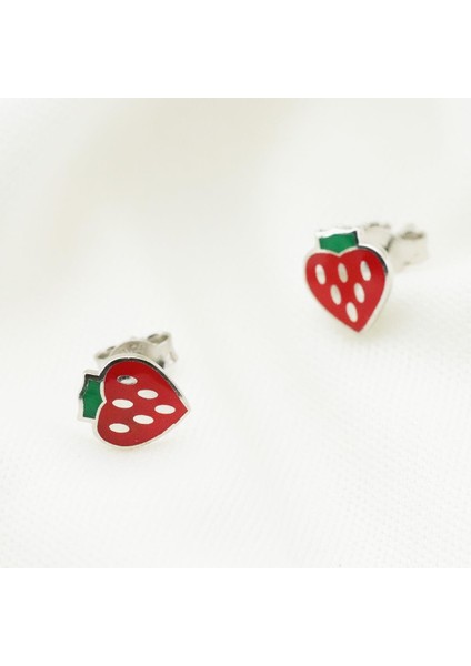 Mine Işli Çilek Çocuk Küpesi fiyatları