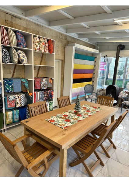 Yılbaşı Çan Desenli Dijital Baskılı Runner indirimleri