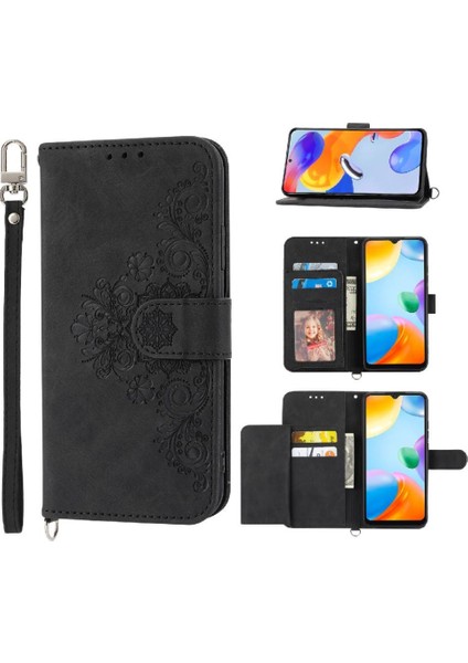 Xiaomi 13 Bileklik Kabartmalı Çoklu Kredi Kartı Yuvaları Için Flip Case (Yurt Dışından) indirimleri