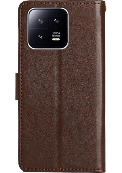 Xiaomi Redmi Not Için Filp Durumda 13 Pro 4g Kickstand Kart Tutucu Bilek Pu (Yurt Dışından) modelleri