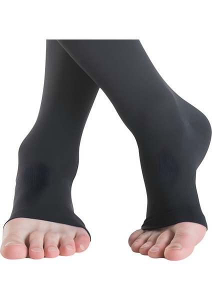 Thermoregulating Premium Seri (Cotton)/Diz Altı /Orta Basınç /Small Normal/A.Burun /Siyah