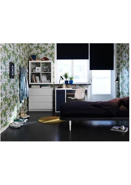 Sumuhome Lagra Dekoratif Masa Çalışma Ofis Lambası Siyah 42 cm