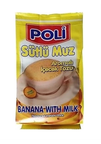 Toz Içecek Sütlü Muz 250 gr x 4 Adet fiyatları
