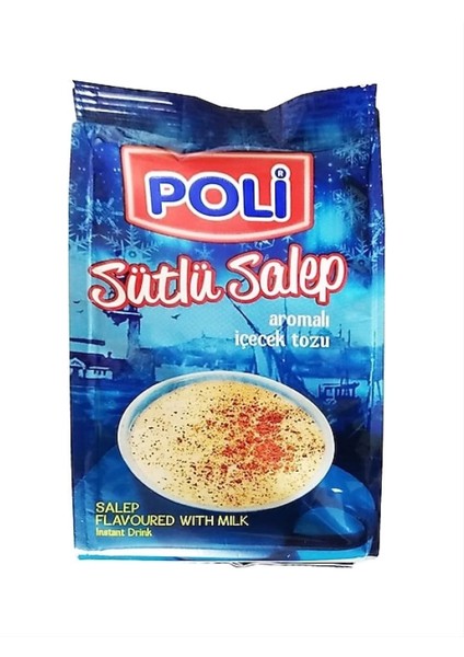 Toz Içecek Sütlü Salep 250 gr x 4 Adet