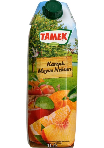 Karışık Meyve Nektarı 1 lt x 6 Adet