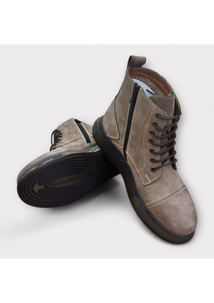 Erkek Hakiki Deri Fermuarlı Bot modelleri