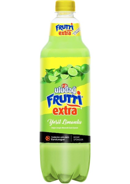 Frutti Extra Yeşil Limonlu 1 lt x 6 Adet