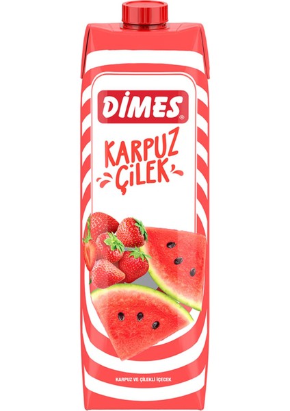 Karpuz ve Çilekli Içecek 1 lt x 6 Adet