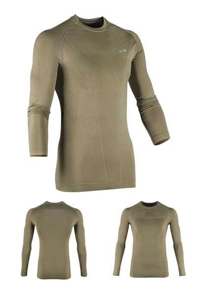 Seamless Termal Içlik Khaki Üst Medium (M)
