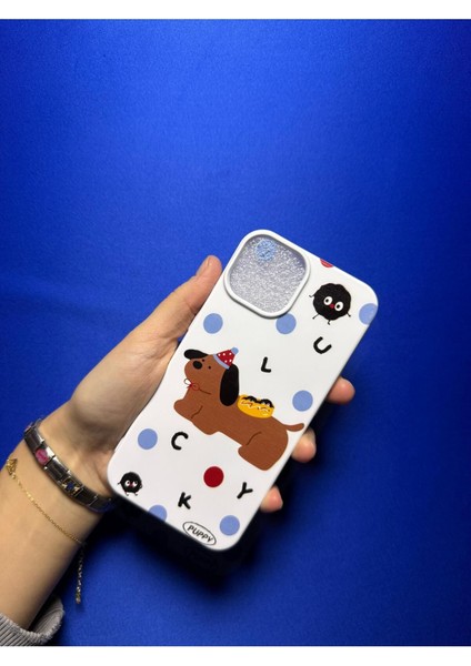 Iphone 7*8*se Ile Uyumlu Içi Kadife Lansman Kılıf