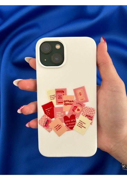 Iphone 15 Plus Ile Uyumlu Içi Kadife Lansman Kılıf